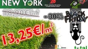 BLACK FRIDAY, CESPED 45m NEW YORK