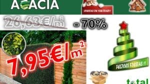 FELIZ NAVIDAD🎄☃️🎅!!! JARDIN VERTICAL ACACIA 3m2/caja