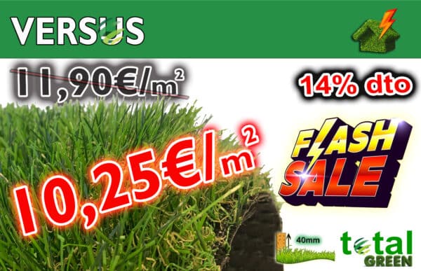 OFERTA FLASH SALE CESPED VERSUS 40mm