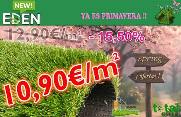 CESPED ARTIFICIAL new EDEN 35mm
