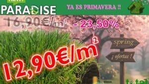 CESPED ARTIMMFICIAL NEW PARADISE 40mm