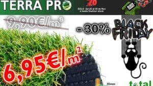 BLACK FRIDAY ! OFERTA CESPED 30MM TERRA !!