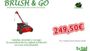 Maquina Para Limpiar Cesped Artificial Brush&Go | Todoparatujardin.es